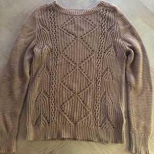 Old Navy Caramel Knitted Sweater